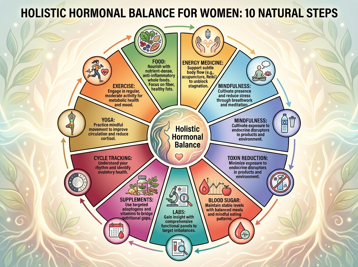 Holistic Hormonal Balance for Women: A 10-Step Natural Approach to Fertility and Menstrual Health