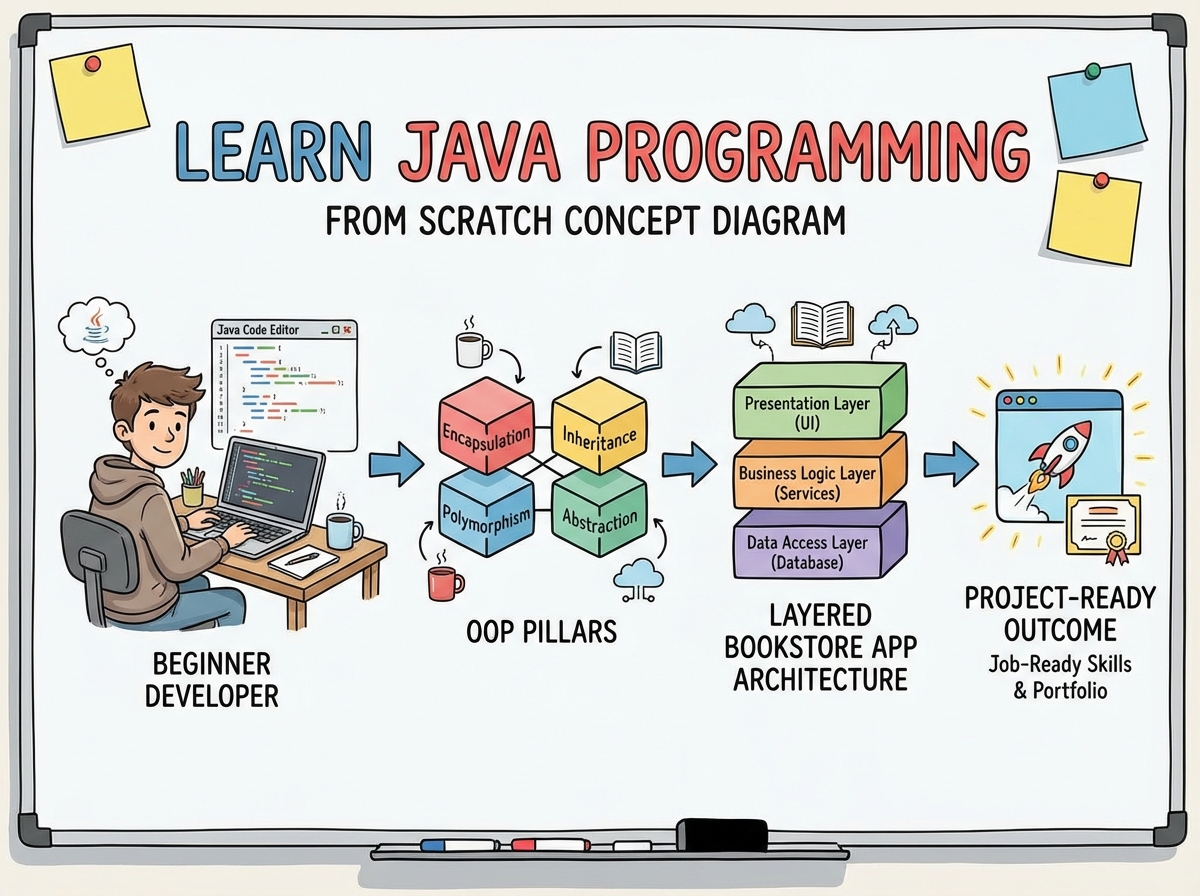 Learn Java Programming from Scratch: Complete Beginner to Project-Ready