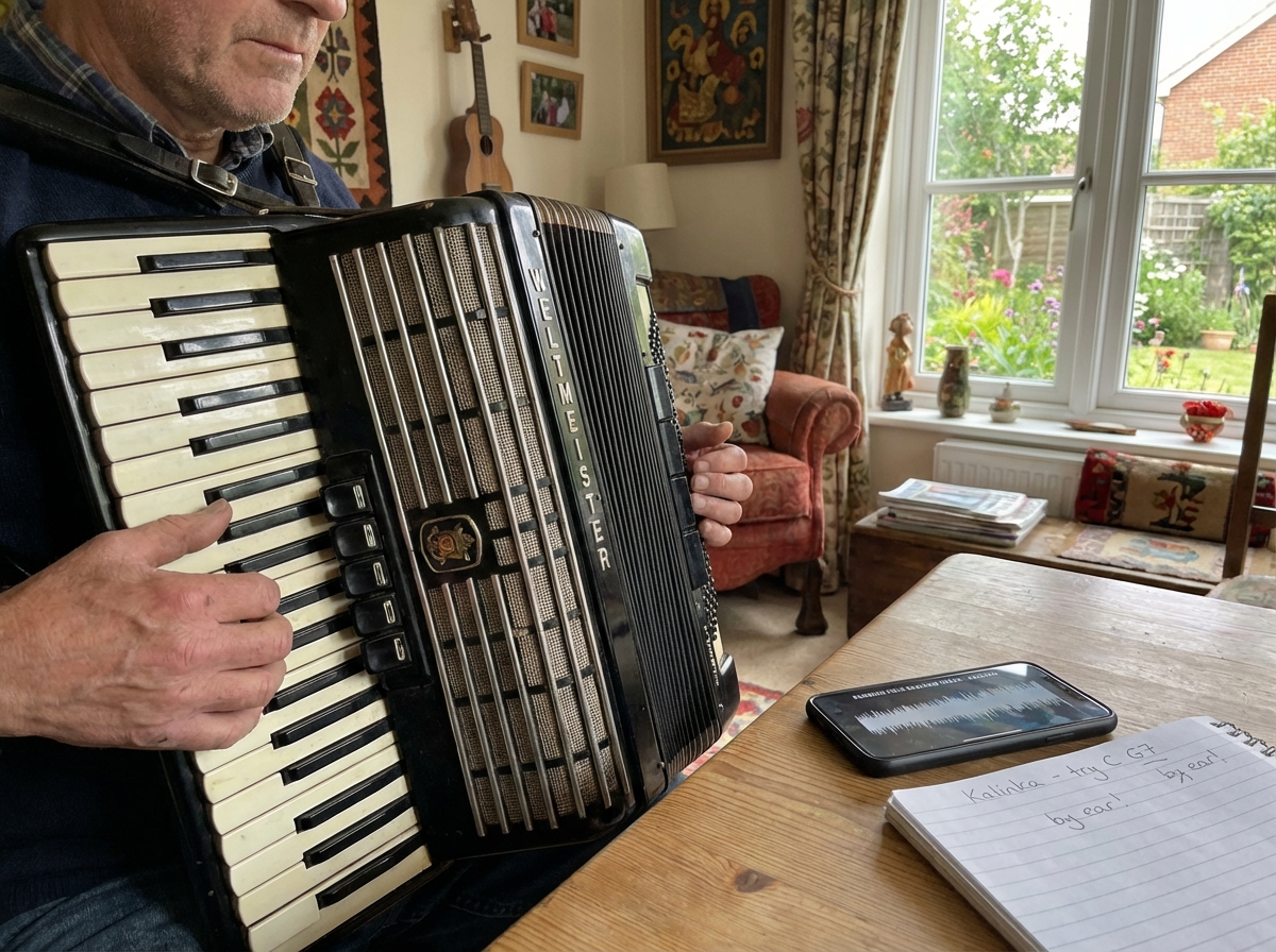 How to Learn Piano Accordion by Ear: Russian Songs Without Sheet Music
