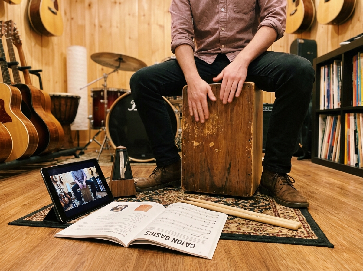 How to Learn Cajon: 100 Beats to Build Real Rhythmic Foundation