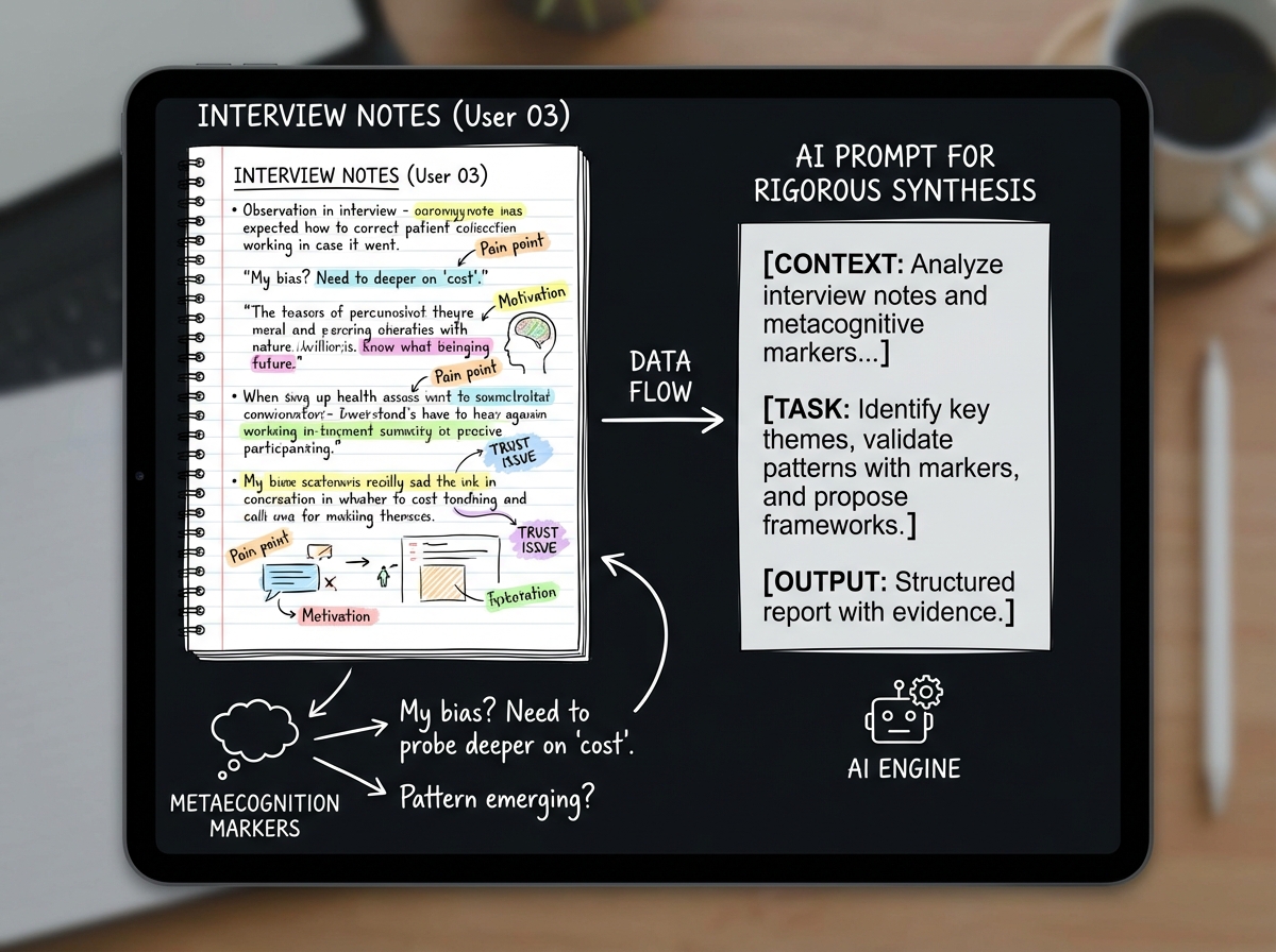UX Research Note-Taking That Makes Your AI Prompts Actually Work