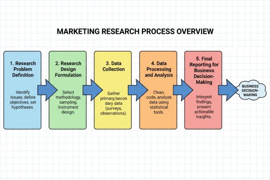 Marketing Research Process: How to Go From Zero to Real Insights