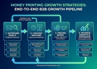 Money Printing Growth Strategies: A Real-World Journey Into B2B Cold Emailing