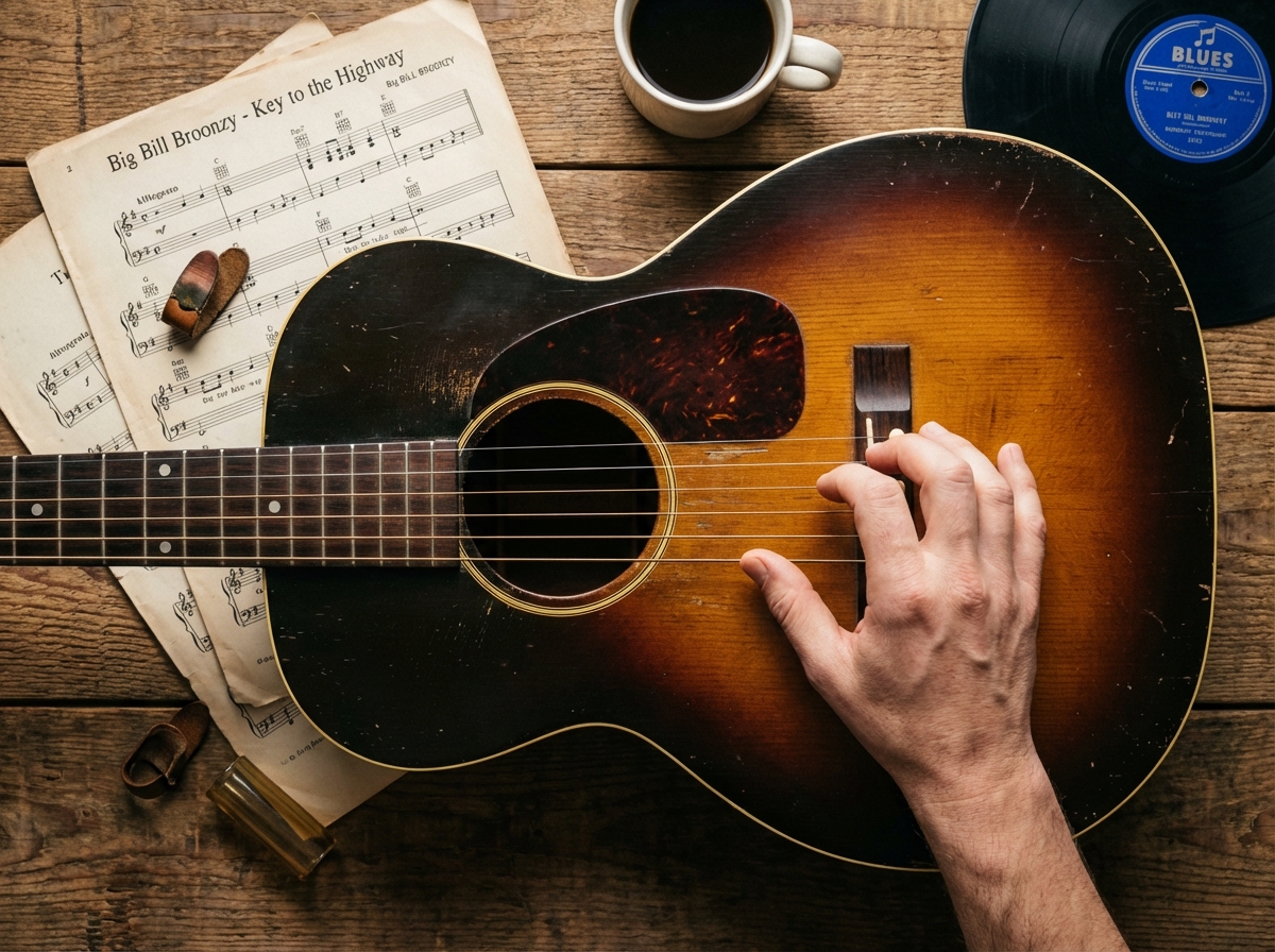 Swing Acoustic Blues Guitar: Learn Broonzy & McGhee Fingerpicking Style