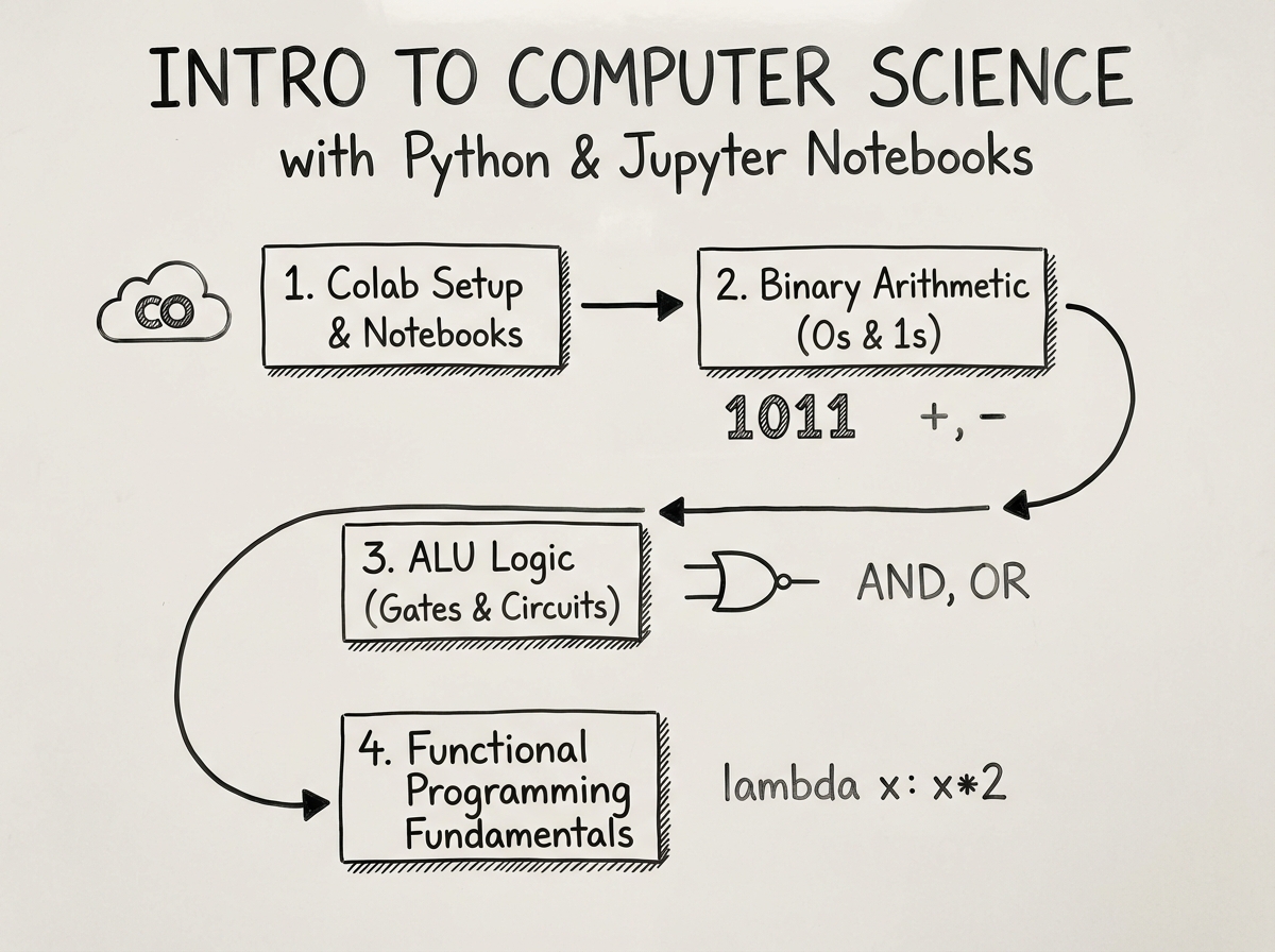 How to Learn Computer Science with Python and Jupyter Notebooks