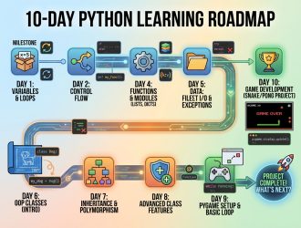 How to Learn Python from Scratch: A 10-Day Beginner's Roadmap