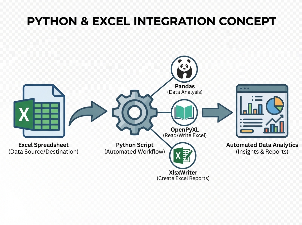 Python and Excel Integration: Automate Data Analytics with Pandas and OpenPyXL