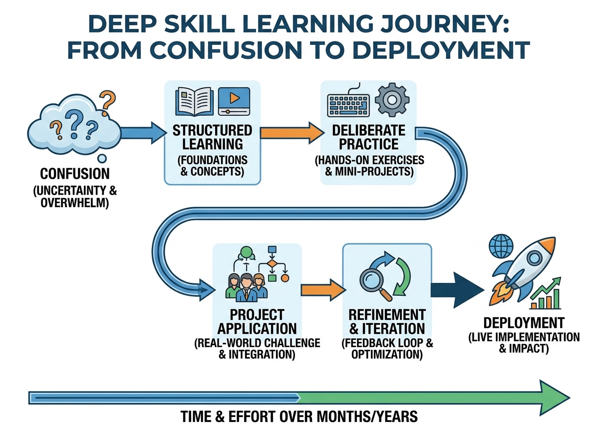How to Learn a Skill Deeply: A Real-World Journey to Mastery