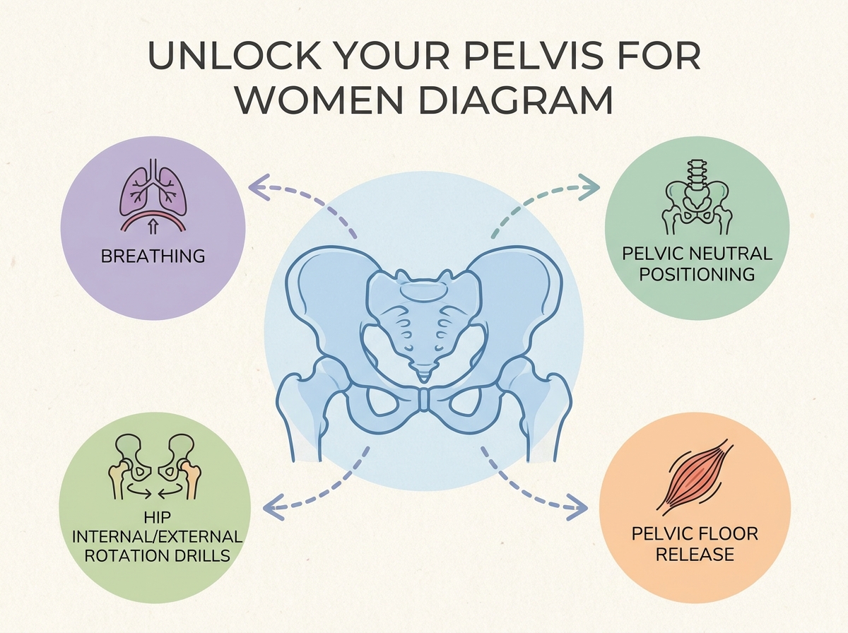 How to Unlock Your Pelvis for Women Without Kegels
