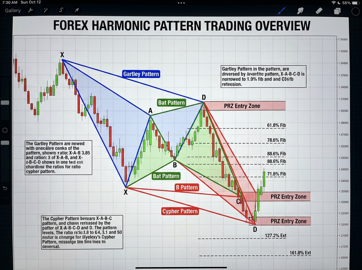 Forex Pattern Trading for Beginners: From Reading Charts to Harmonic Setups