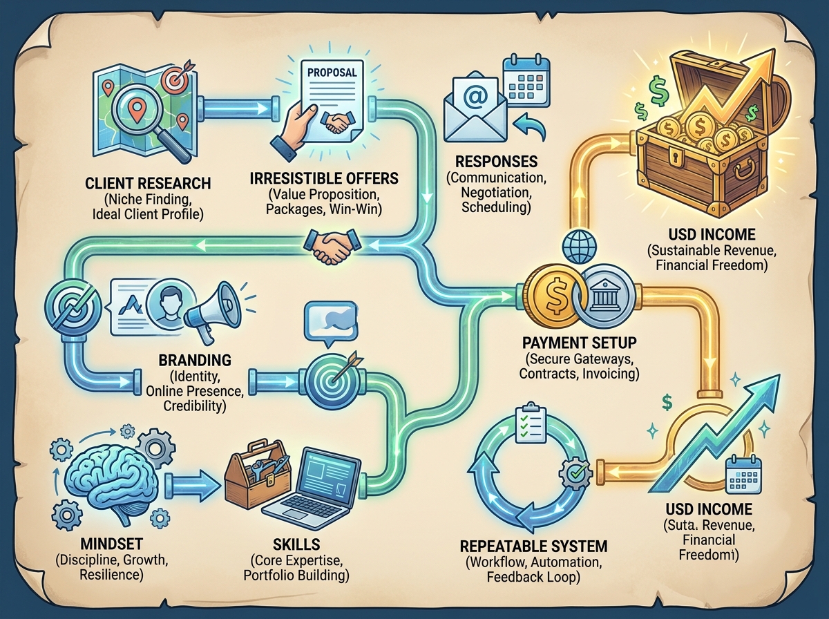How to Earn in USD as a Freelancer: A Real-World Journey to Foreign Clients